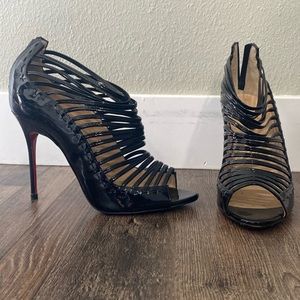 Christian Louboutin strapy heels